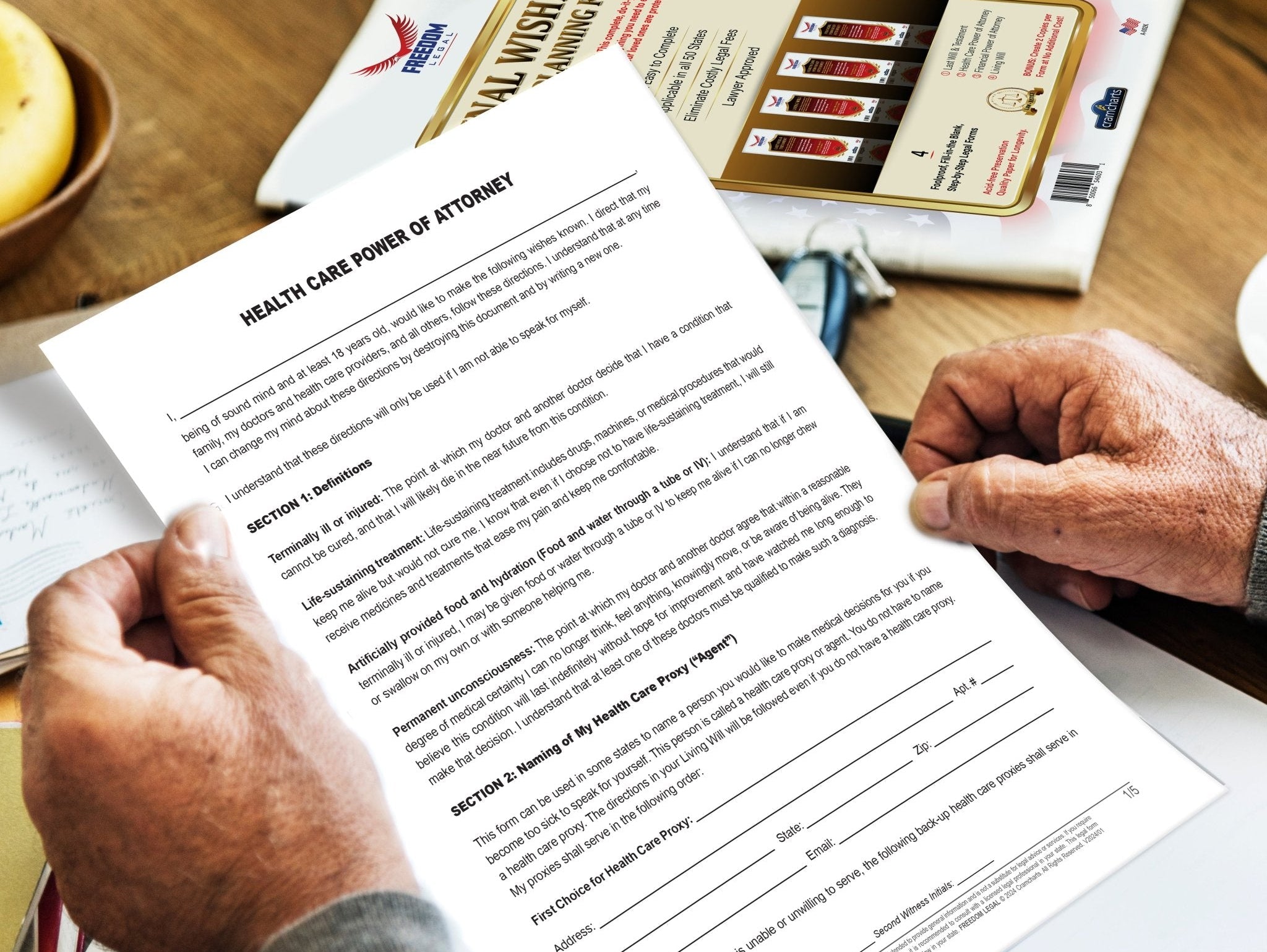 Power of Attorney Forms for Finances & Healthcare - Cramcharts Media