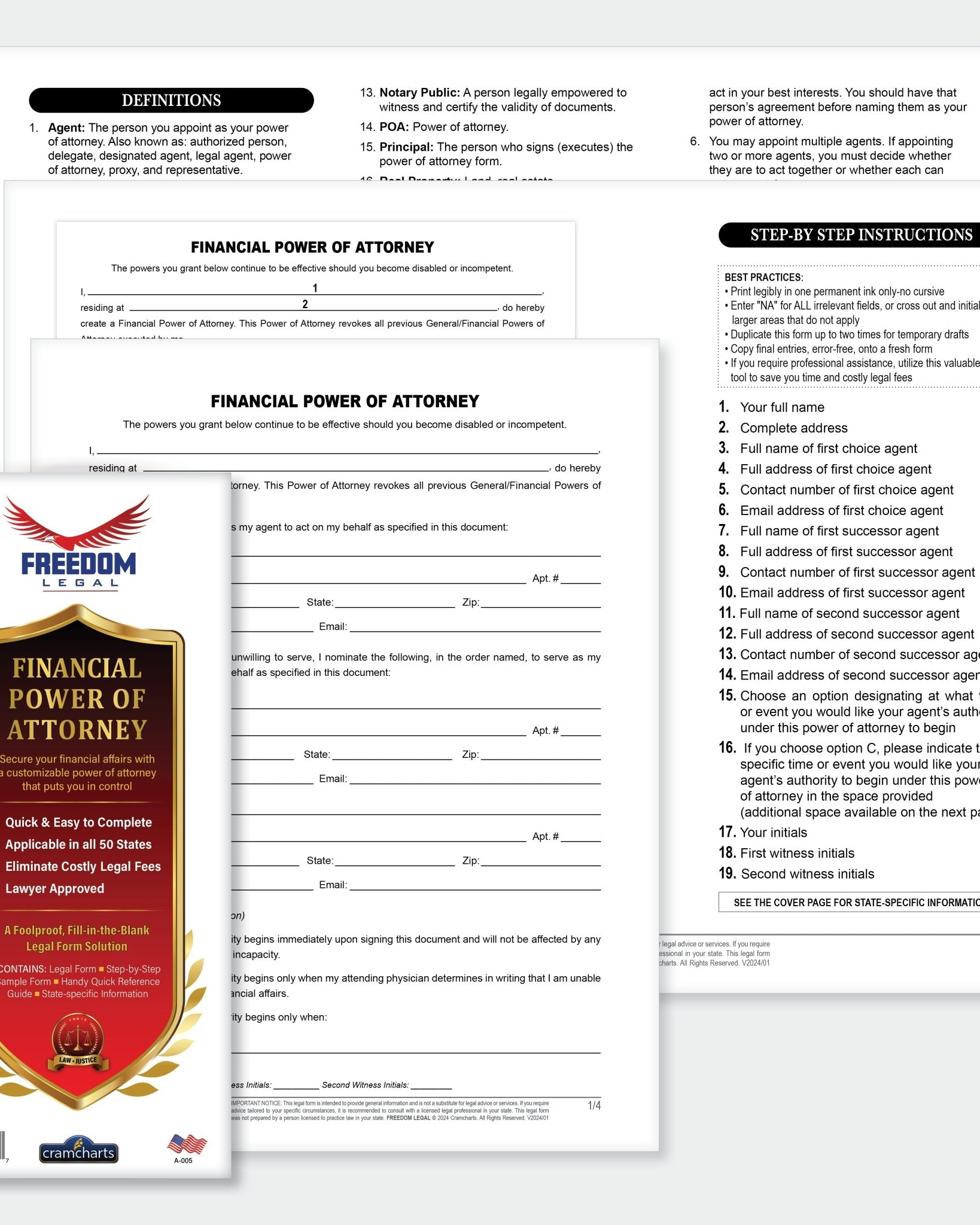 Financial Power of Attorney - Cramcharts.com