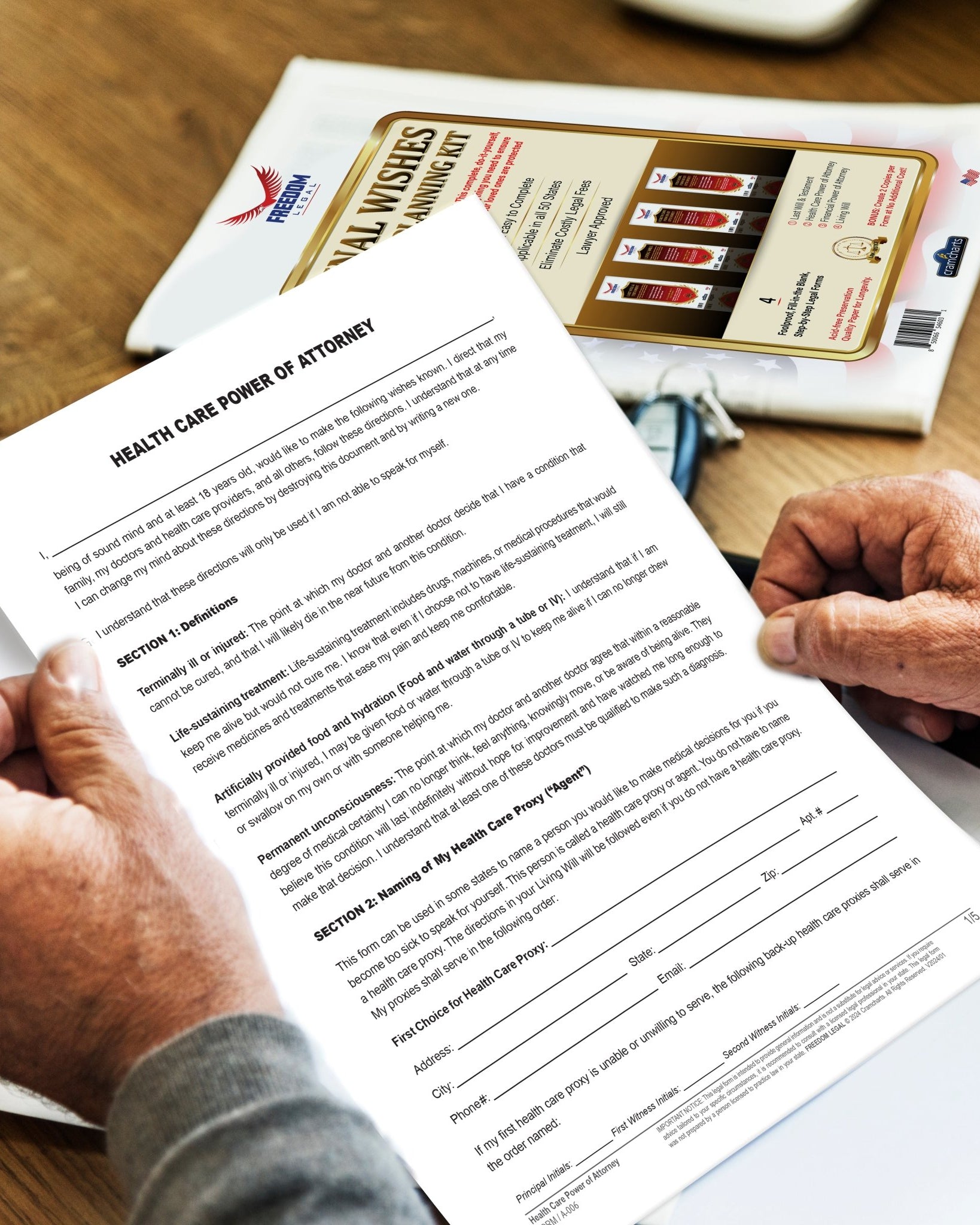 Health Care Power Of Attorney - Cramcharts.com