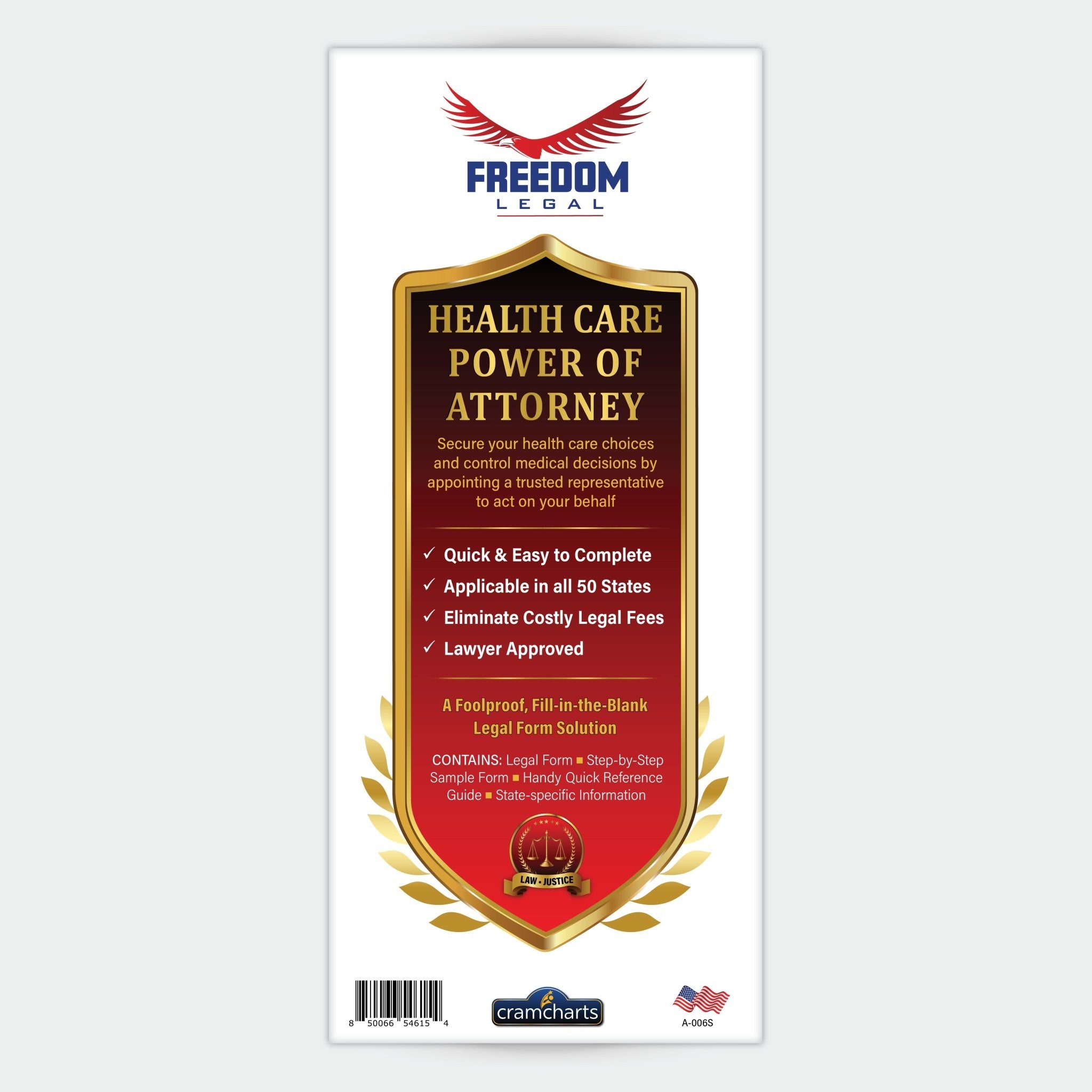 Health Care Power Of Attorney - Cramcharts.com