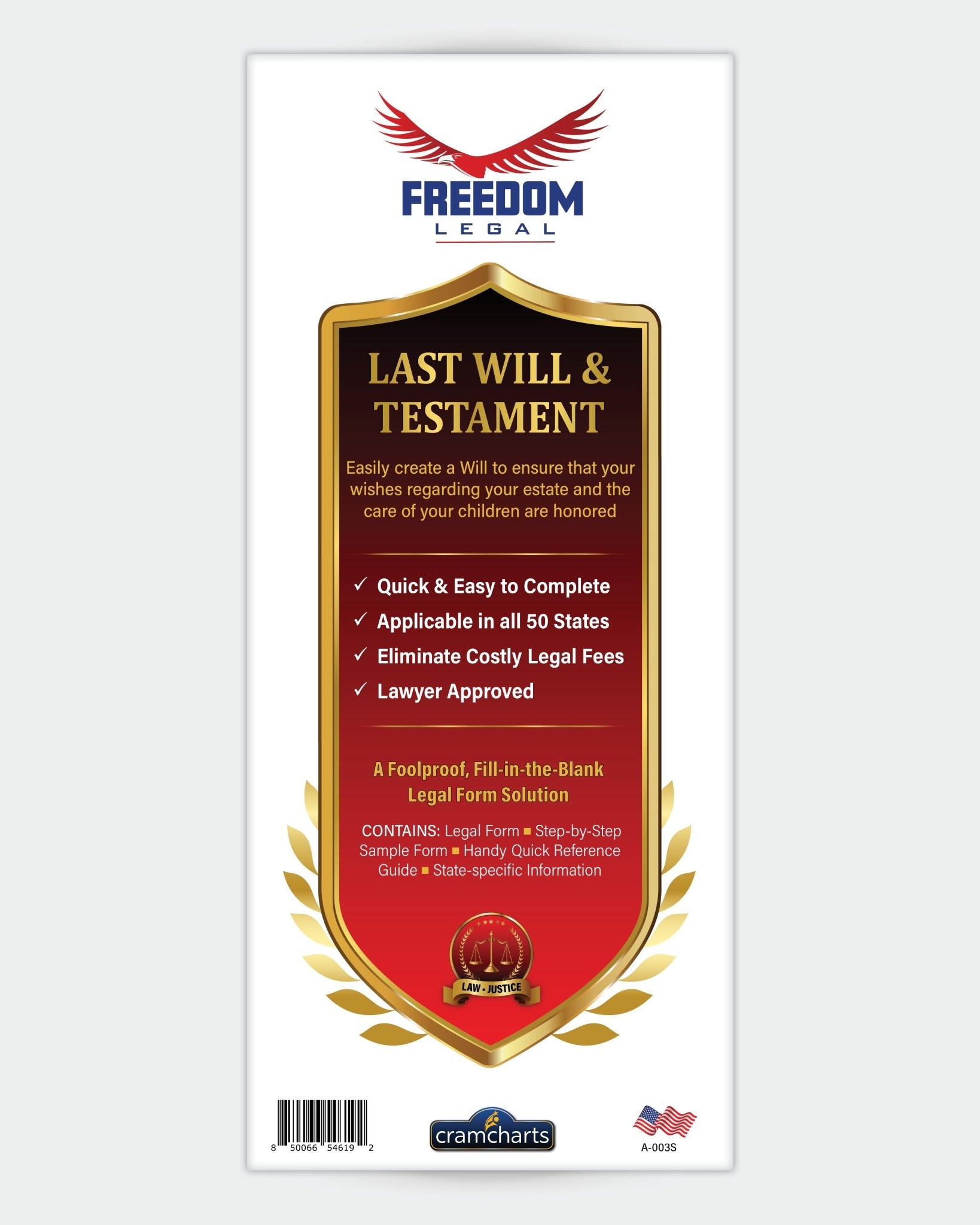 Last Will & Testament - Cramcharts.com