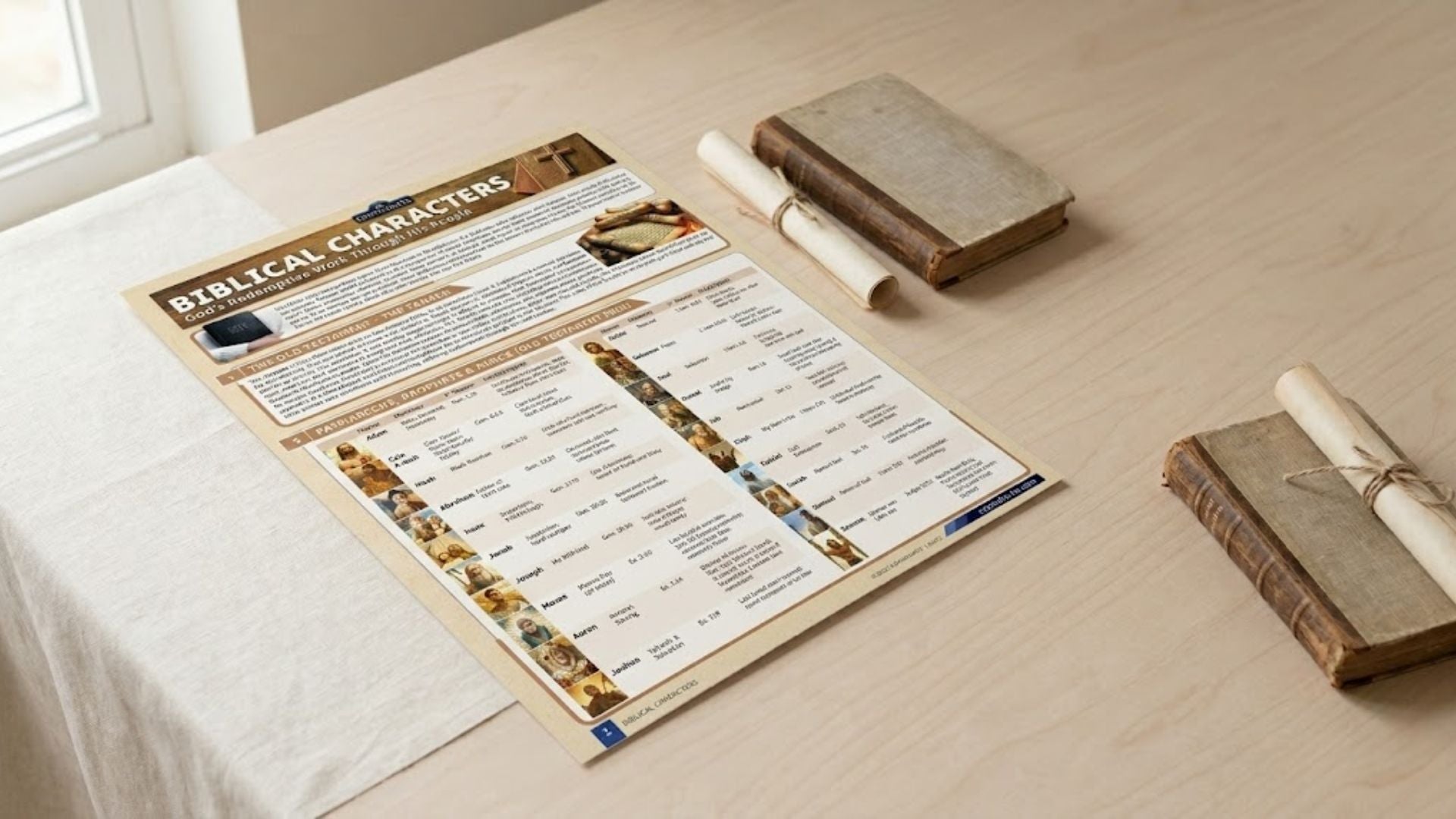 What Are the Key Roles of Major Biblical Figures in the Bible? - Cramcharts Media
