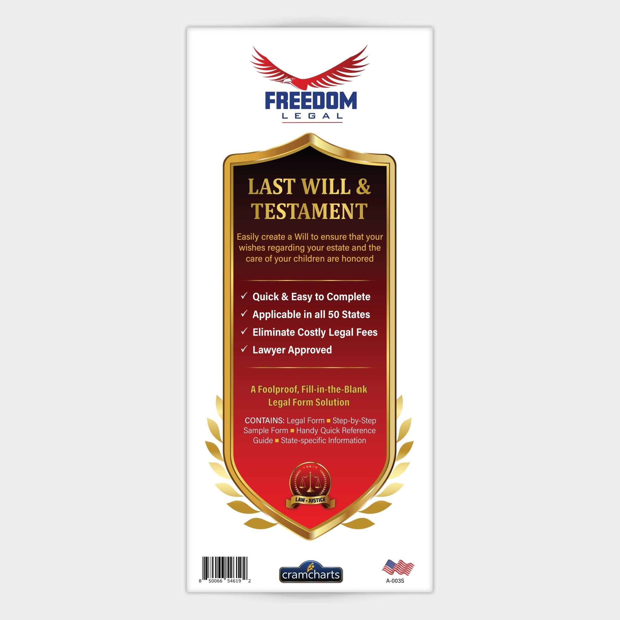 Last Will & Testament - Cramcharts.com